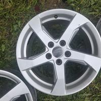 4 cerchi originali AUDI da 17
