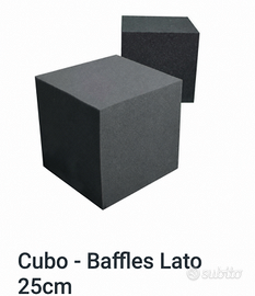 Bass Trap Cubo Fonoassorbente