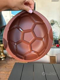 Stampo silicone Pallone da Calcio Tupperware NUOVO