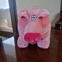 peluche maialino rosa