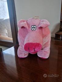 peluche maialino rosa