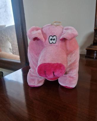 peluche maialino rosa