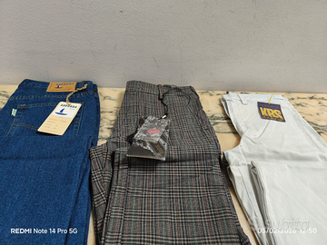 PantaloniX3 NEW STYLE JEANS- K BOB SPARKS- AZZURRA