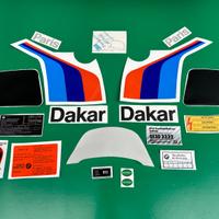 Adesivi BMW R80 G/S Paris Dakar - kit completo