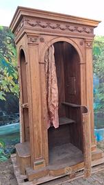 CONFESSIONALE IN LEGNO ANNO COSTRUZIONE 1944