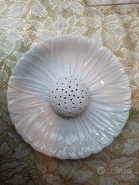 Piatto portaincenso o portastuzzichini in ceramica