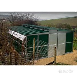 Pollaio Modulare e Componibile per 230 Ovaiole