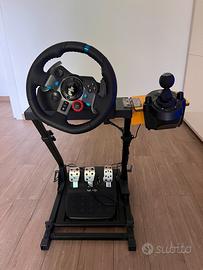 Volante logitech con cambio e base