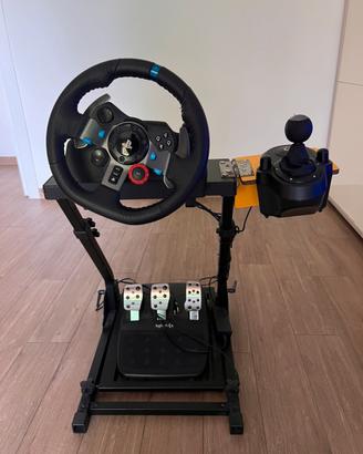 Volante logitech con cambio e base