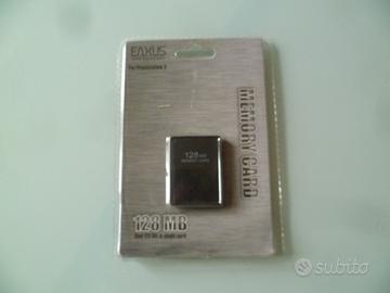 Memory Card 128MB per Playstation 2 NUOVA