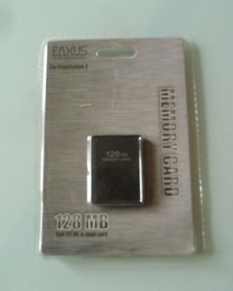 Memory Card 128MB per Playstation 2 NUOVA