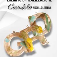 Ciondolo Mod. Lettera (Artigianato Made in Italy)