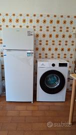 Cucina, lavatrice, frigo