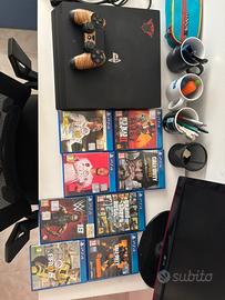 PS4 Pro 1TB + Controller + 8 Giochi – Perfetta