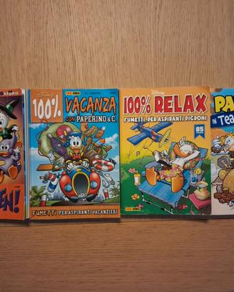 4 fumetti Disney – Halloween, 100% Disney, ecc.