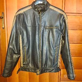 Giubbotto moto vintage Cafè Racer taglia S