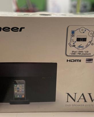 Pioneer XW-NAV1-K lettore CD DVD dock iPod iPhone