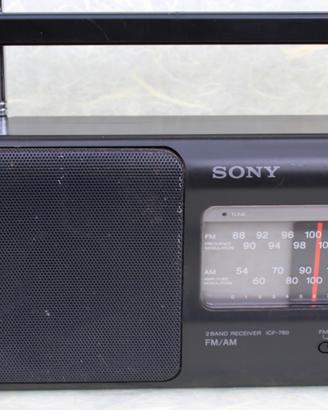 SONY radio Vintage "2 band receiver ICF-780