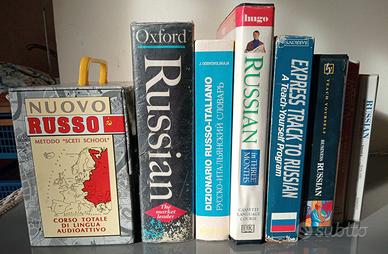 lingua russa🇷🇺libri cassette dizionari 