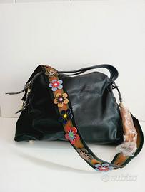 Borsa media eco pelle.