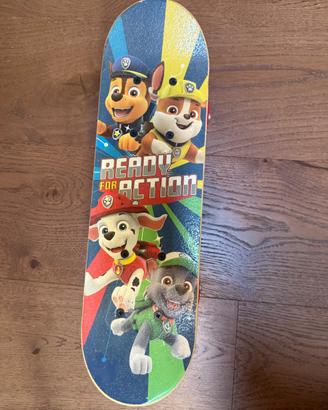 Skateboard bambino pawpatrol