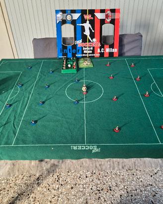 Total Soccer Inter Milan tipo Subbuteo completo