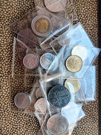 22 Monete Fior Di conio Repubblica Italiana 