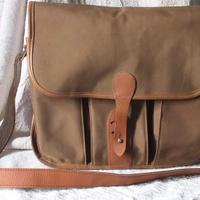 Borsa sportiva da pesca con tracolla anni '80