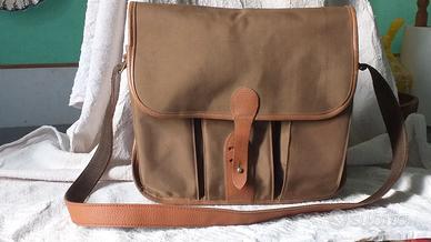 Borsa sportiva da pesca con tracolla anni '80