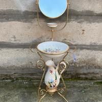 SET TOLETTA IN OTTONE DORATO CON ACCESSORI