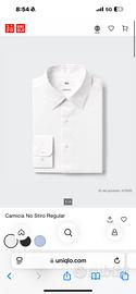 Camicia uniqlo nuova no iron taglia L