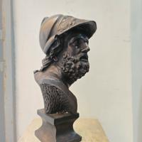 Scultura in bronzo Menelao