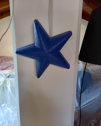 Lampada da muro a forma di stellina