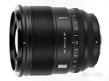 viltrox 27 1.2 Pro per fuji