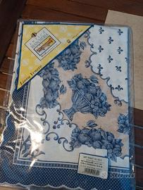 Tovaglia di cotone nuova per 6 coperti 