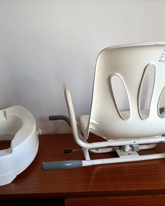 Sedia girevole per vasca + Rialzo WC