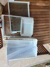 kit frigo ariston - ripiani in vetro e plastica
