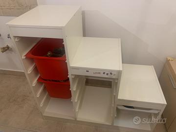 Coppia mobili portagiochi Ikea