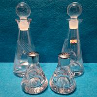 Set Menage Cristallo PUTHOD Sale Pepe Olio Aceto  