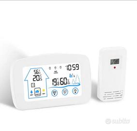 temperatura e umidità interna ed esterna