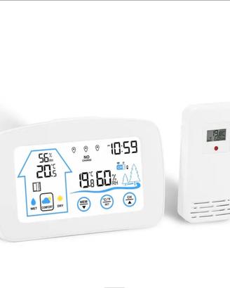 temperatura e umidità interna ed esterna