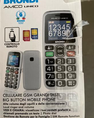 Telefono cellulare, amico Brondi, unico