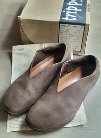 Scarpe Trippen donna 37 nabuk marrone sfoderate