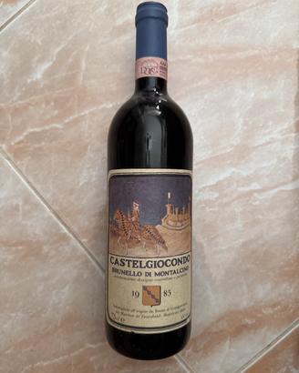 Brunello di montalcino 1985