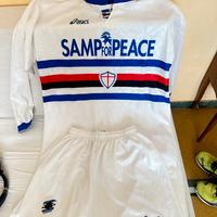 9 completi pantaloncini e maglietta sampdoria