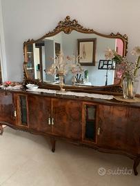 Madia e specchio artigianali