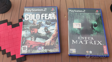 PS2 cold fear V ITA - Enter the Matrix V ITA