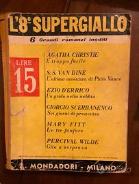 Supergiallo N.8 1940 Christie - Famiglia Roma