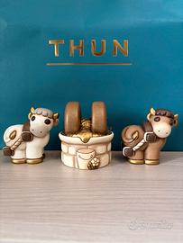 Set Macina con tori Thun limited edition presepe