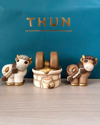 Set Macina con tori Thun limited edition presepe